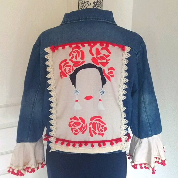 Frida Kahlo jacket - Picture 1 of 5